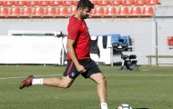 Đồng đội về tuyển, Diego Costa miệt mài tập luyện ở Madrid