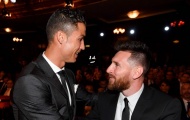Hé lộ cuộc đối thoại của Messi và Ronaldo đêm trao giải FIFA The Best