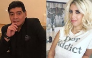 Vợ Icardi 'khẩu chiến' với Maradona trên mạng xã hội