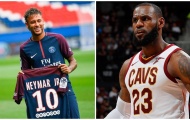 Neymar –  LeBron James hay Hoàng đế của thế giới bóng đá