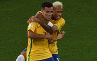 Neymar chúc mừng Coutinho, cuộc đua La Liga có thể khép lại