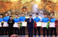 Lãnh đạo Hà Nội gặp mặt, khen thưởng đội tuyển U23 Việt Nam