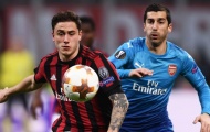 Milan 'liệt' cánh phải trước màn tái đấu Arsenal