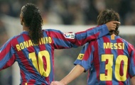 Đội hình đồng đội xuất sắc nhất của Ronaldinho