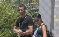 World Cup cận kề, Ronaldo vẫn tay trong tay bên người tình