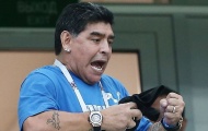 Muôn vàn sắc thái của Diego Maradona trên khán đài