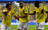 Thắng kịch tính Senegal, Colombia giành ngôi đầu bảng H