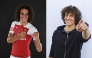 Tân binh Arsenal trông giống David Luiz y đúc trên sân tập