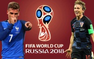 Chung kết World Cup 2018: Griezmann và Modric tranh Quả bóng Vàng