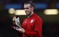 Gareth Bale nhận Chiếc giày vàng và nhìn xứ Wales thua thảm trên sân nhà