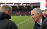 Mourinho tiến đến nói gì với HLV Bournemouth sau trận?