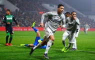 Nã đại bác bằng đầu, Ronaldo 'copy' pha ăn mừng nổi tiếng của đồng đội