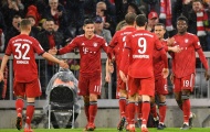 James Rodriguez lập hattrick trong ngày Bayern có trận thắng hủy diệt