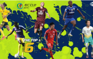 Cùng lập hattrick, 2 đại diện Việt Nam lọt top 6 cầu thủ hay nhất lượt 4 AFC Cup