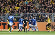 9 người của Dortmund thua muối mặt trước Schalke ngay trên sân nhà