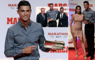 Ronaldo rạng rỡ trong ngày được vinh danh huyền thoại