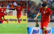 Cả đội ăn mừng Quang Hải ghi bàn, Tuấn Anh đau đớn lủi thủi 1 mình