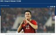 Trang chủ AFC dùng 3 từ để miêu tả bàn thắng của Tiến Linh vào lưới UAE