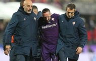 Đến Fiorentina được 3 tháng, Franck Ribery liên tiếp gặp họa