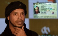 Nỗ lực kiếm tiền trả nợ chính phủ, Ronaldinho lại bị bắt vì làm hộ chiếu giả