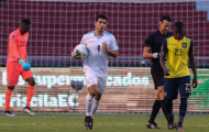 Luis Suarez 'nổ' cú đúp muộn, không kịp cứu Uruguay thoát thua trước Ecuador