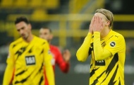 Haaland có pha xử lý 'đi vào lòng đất' khiến Dortmund thua trận