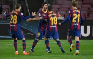 Song sát Messi - Alba châm ngòi, Barca trở lại cuộc đua La Liga
