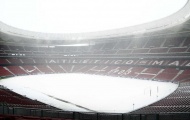 Tuyết phủ kín sân, La Liga hoãn trận đại chiến của Atletico vs Bilbao