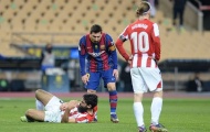 SỐC! Đánh nguội, Messi lần đầu nhận ngay cái kết đắng