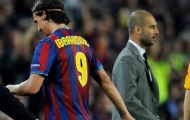 Tin nhắn ẩn ý Messi gửi Pep khi Ibrahimovic chơi cho Barca