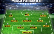 Đội hình trong mơ của Thomas Tuchel: 'Tượng đài' Man Utd góp mặt, Chelsea có 2 cái tên