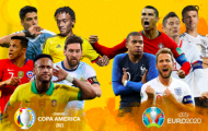 Siêu đội hình EURO vs Copa America: 'Mèo nào cắn mỉu nào'?
