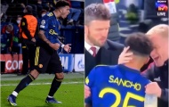 Hình ảnh cảm động của Sancho và Van de Beek cuối trận thắng Villarreal