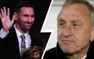 Johan Cruyff dự đoán Messi giành 7 Quả bóng vàng từ năm 2012