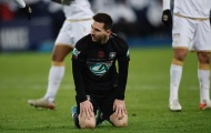 Messi bất lực, PSG bị loại khỏi Cúp quốc gia Pháp 
