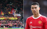 Ronaldo gửi lời tri ân người hâm mộ Liverpool