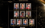 Đội hình tiêu biểu Ligue 1 mùa 2021/22: Vắng bóng Messi, niềm hy vọng Arsenal