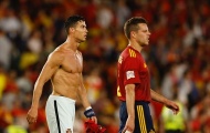 Ronaldo để lộ cơ bắp cực phẩm, tuyển Bồ chật vật trước Tây Ban Nha