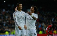 Ronaldo gửi thông điệp chân thành đến Marcelo