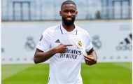 Rudiger tươi tắn trong ngày ra mắt màu áo Real Madrid