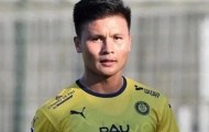 Quang Hải cùng đồng đội nhận thất bại 0-4 ở trận ra quân Ligue 2