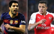 Sao Arsenal được so sánh với Sanchez, Suarez
