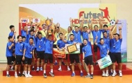 Tân vương giải futsal Việt Nam bất bại