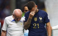 Sao tuyển Pháp bật khóc khi phải rời sân sau 9 phút