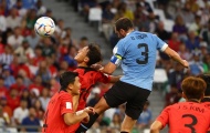 Chịu thua cột dọc, Uruguay bất lực trước Hàn Quốc 