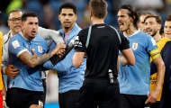 FIFA mở thủ tục kỷ luật với 4 cầu thủ Uruguay