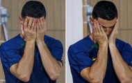 Hình ảnh mệt mỏi của Ronaldo