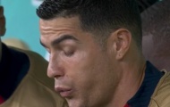 Phản ứng của Ronaldo khi đồng đội mắc sai lầm