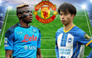 Chiêu mộ Mitoma và Osimhen, Man Utd sẽ có siêu đội hình 