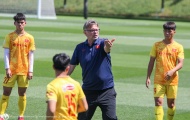 HLV Philippe Troussier lên tinh thần cho U23 Việt Nam đấu UAE